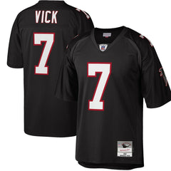 Michael Vick Atlanta Falcons Big & Tall 2002 Retired Player Replica Jersey - Black for sale