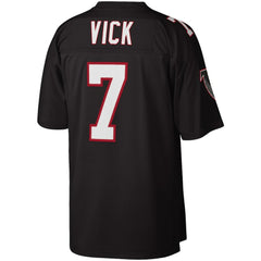 Michael Vick Atlanta Falcons Big & Tall 2002 Retired Player Replica Jersey - Black for sale