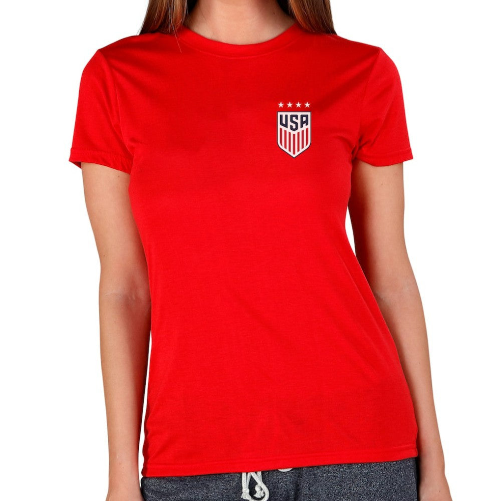 USWNT Concepts Sport Women's Marathon Top - Red cheap