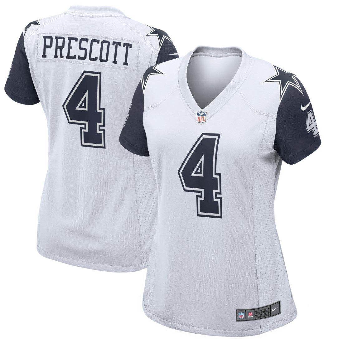 Dak Prescott Dallas Cowboys Women's Alternate Game Jersey - White | Nike outlet