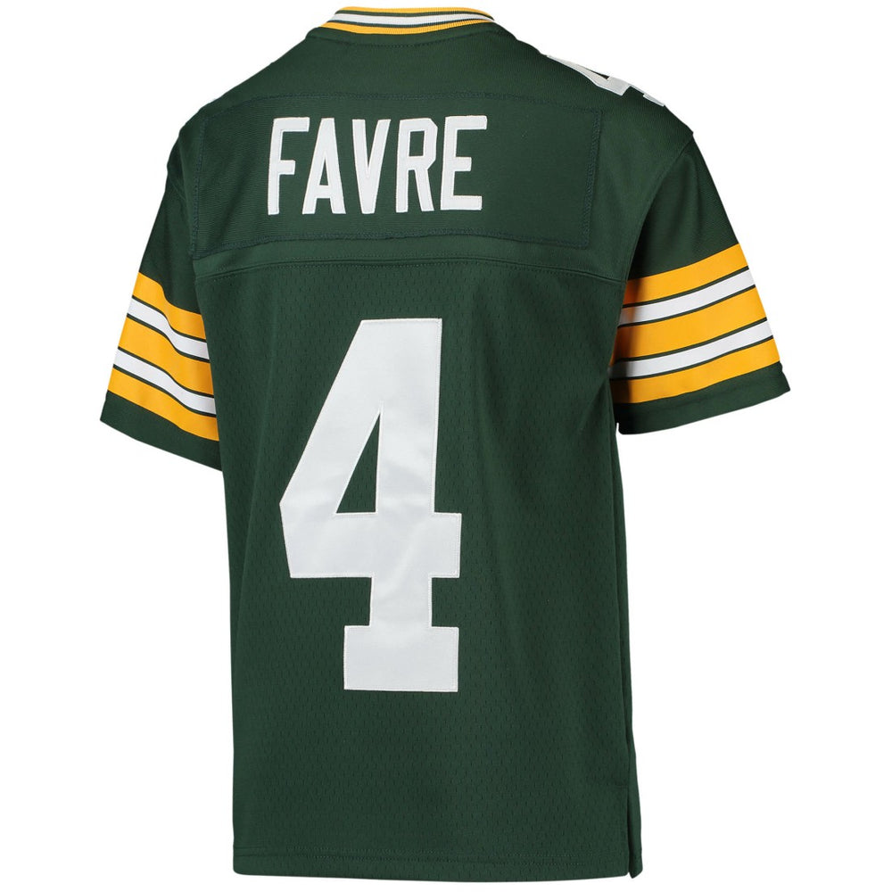 Brett Favre Green Bay Packers Youth 1996 Retired Player Legacy Jersey - Green cheap