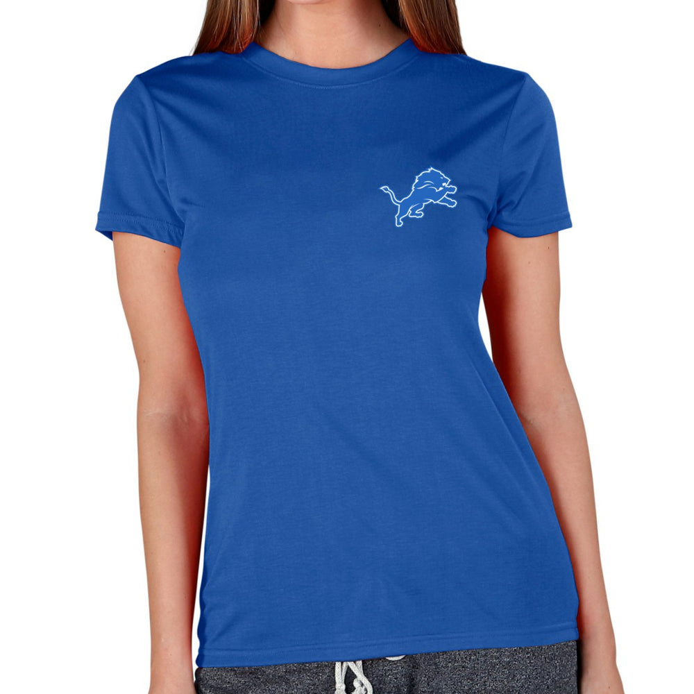 Detroit Lions Concepts Sport Women's Marathon Knit Lounge Top - Royal on sale