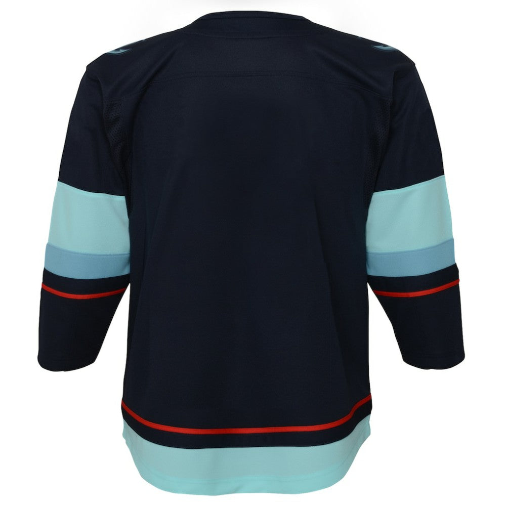 Seattle Kraken Youth Home Premier Jersey Navy