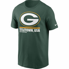 Green Bay Packers Hometown Collection Title Town T-Shirt - Green | Nike on sale