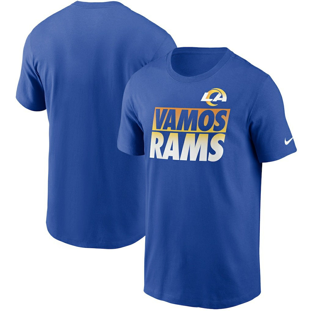 Los Angeles Rams Hometown Collection Vamos T-Shirt - Royal | Nike discount