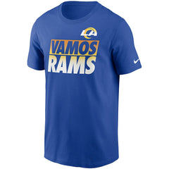 Los Angeles Rams Hometown Collection Vamos T-Shirt - Royal | Nike discount