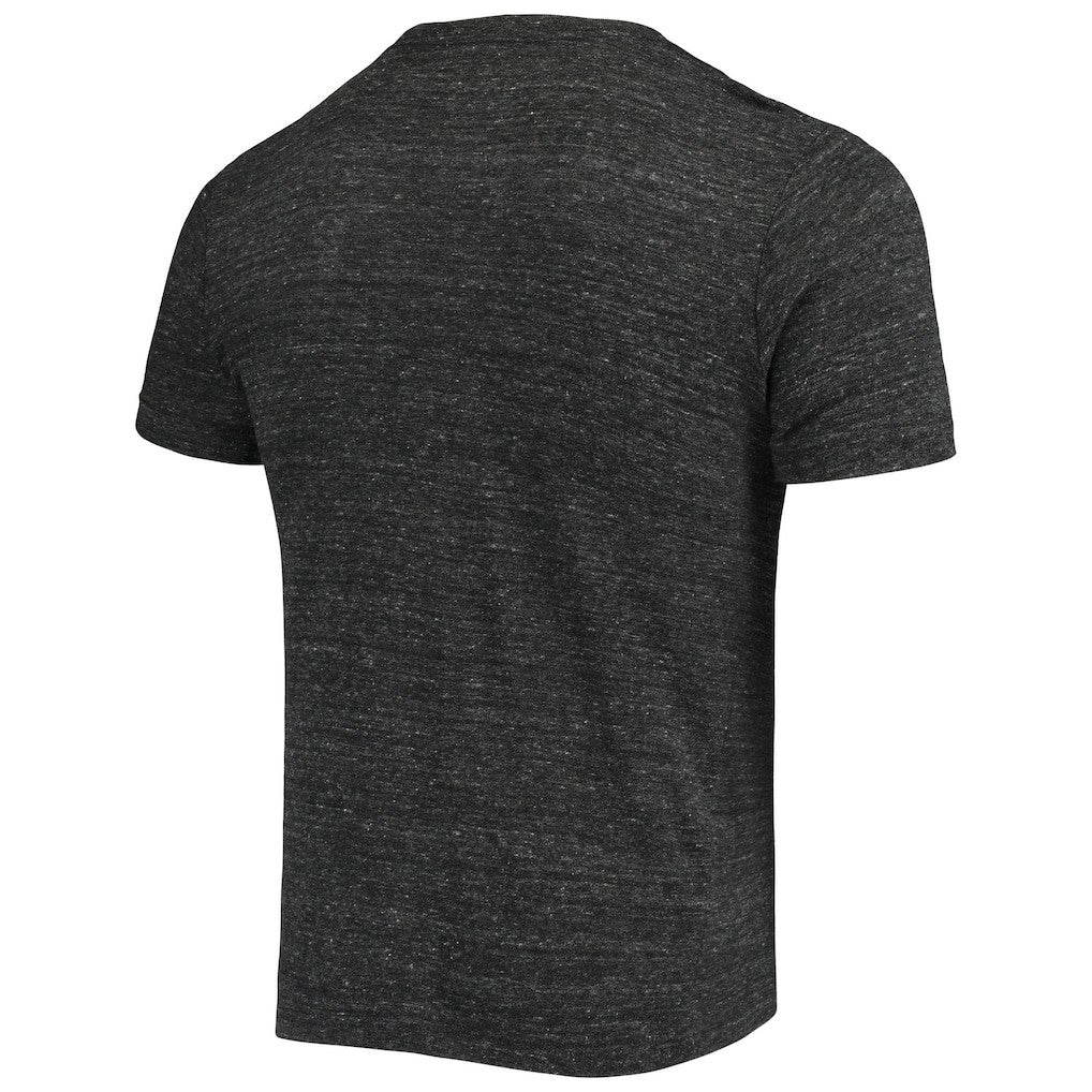Las Vegas Raiders New Era Helmet Logo Tri-Blend T-Shirt - Black cheap