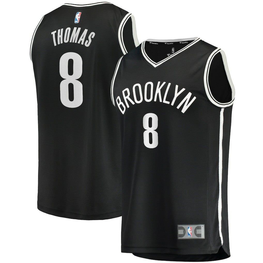 Cam Thomas Brooklyn Nets 2021 NBA Draft First Round Pick Fast Break Replica Jersey Black - Icon Edition | Fanatics sale