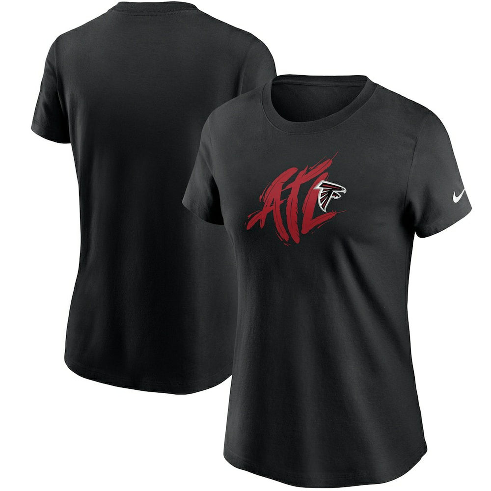 Atlanta Falcons Women's Hometown Collection T-Shirt - Black | Nike sale