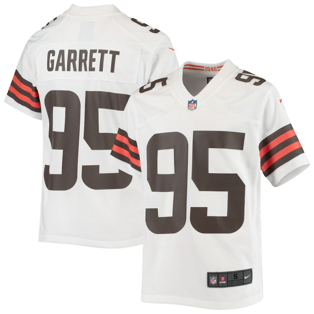 Myles Garrett Cleveland Browns Youth Game Jersey - White | Nike outlet