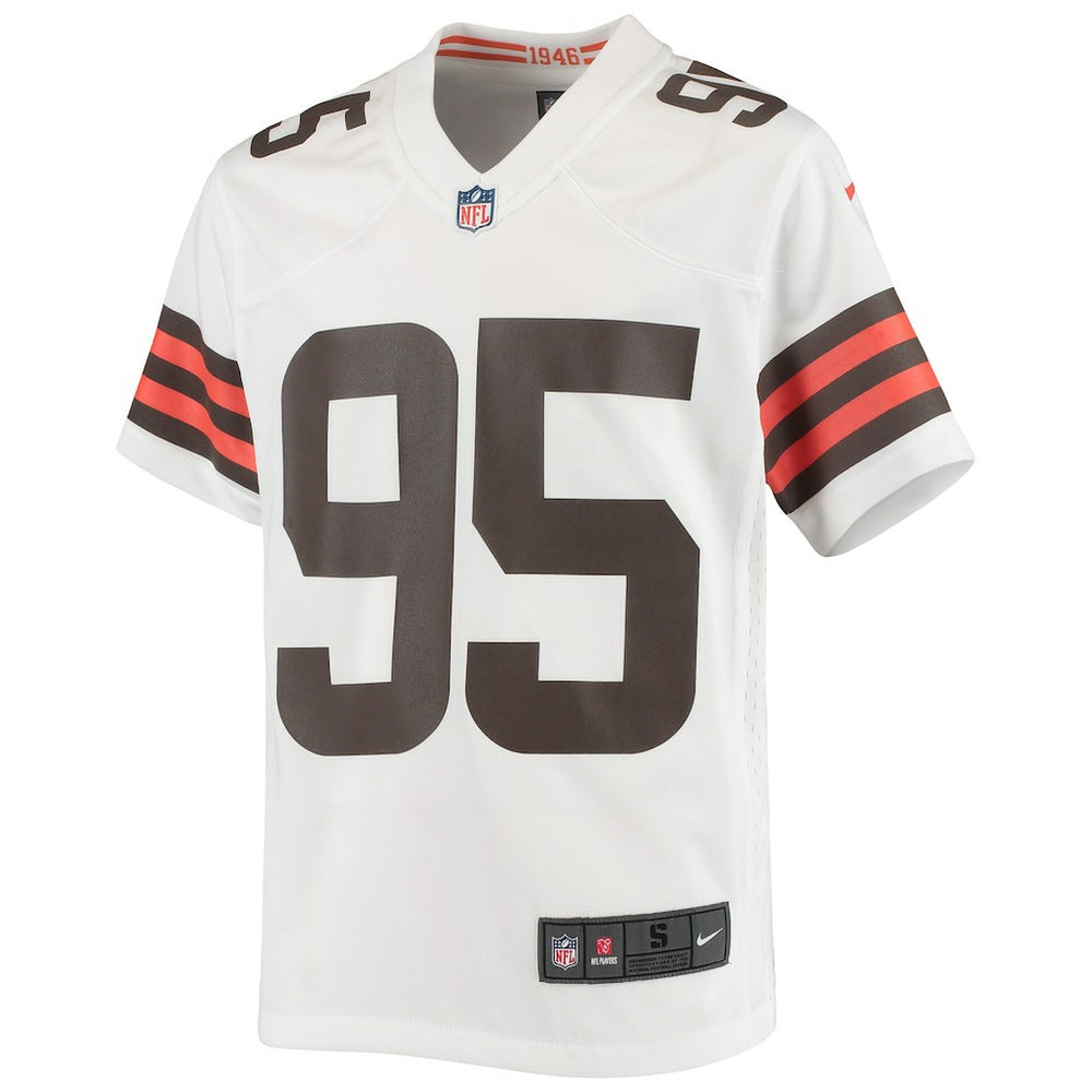 Myles Garrett Cleveland Browns Youth Game Jersey - White | Nike outlet