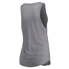 Brooklyn Nets Women's Quality Time Open Scoop Neck Tri-Blend Tank Top - Heathered Gray | Fanatics outlet