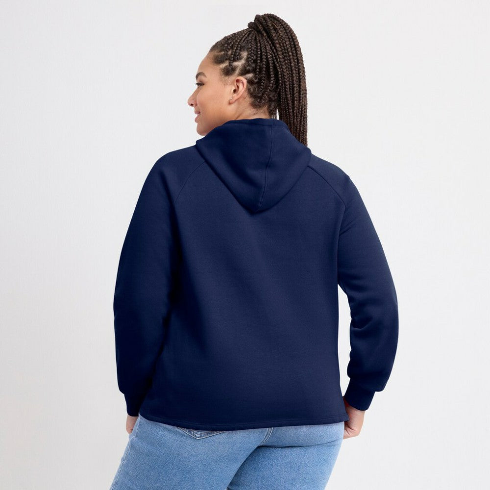 Minnesota Twins Women's Perfect Play Raglan Pullover Hoodie - Navy