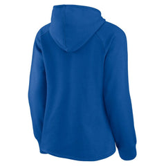 Chicago Cubs Women's Perfect Play Raglan Pullover Hoodie - Royal
