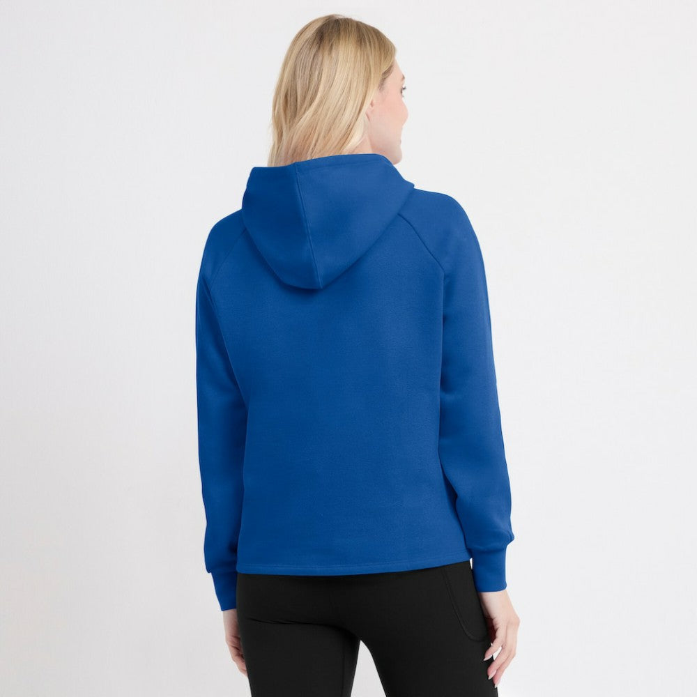 Chicago Cubs Women's Perfect Play Raglan Pullover Hoodie - Royal