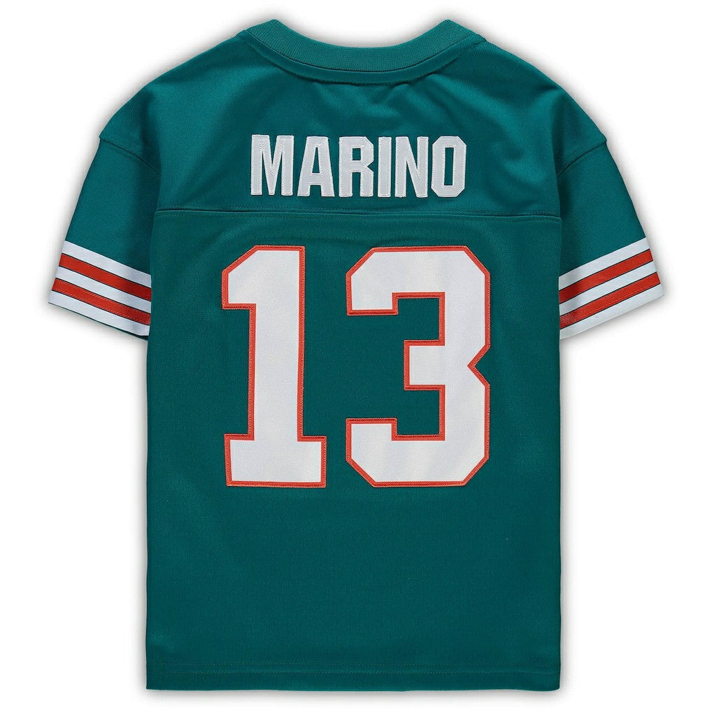 Dan Marino Miami Dolphins Male Preschool 1984 Retired Legacy Jersey - Aqua sale