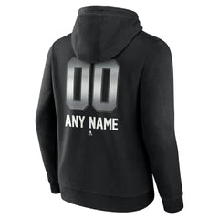 Los Angeles Kings Personalized Midnight Mascot Logo Pullover Hoodie Black