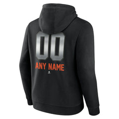 New York Islanders Personalized Midnight Mascot Logo Pullover Hoodie Black