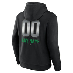 Vancouver Canucks Personalized Midnight Mascot Logo Pullover Hoodie Black