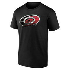Carolina Hurricanes Personalized Midnight Mascot Logo T-Shirt Black