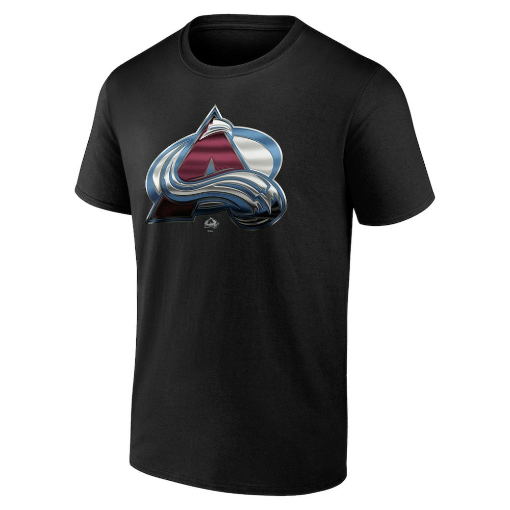 Colorado Avalanche Personalized Midnight Mascot Logo T-Shirt Black