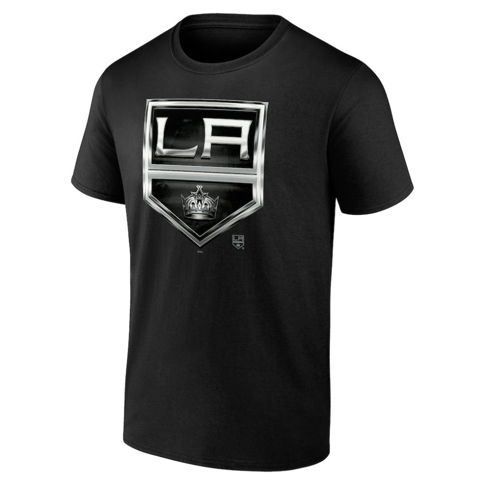 Los Angeles Kings Personalized Midnight Mascot Logo T-Shirt Black
