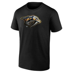Nashville Predators Personalized Midnight Mascot Logo T-Shirt Black