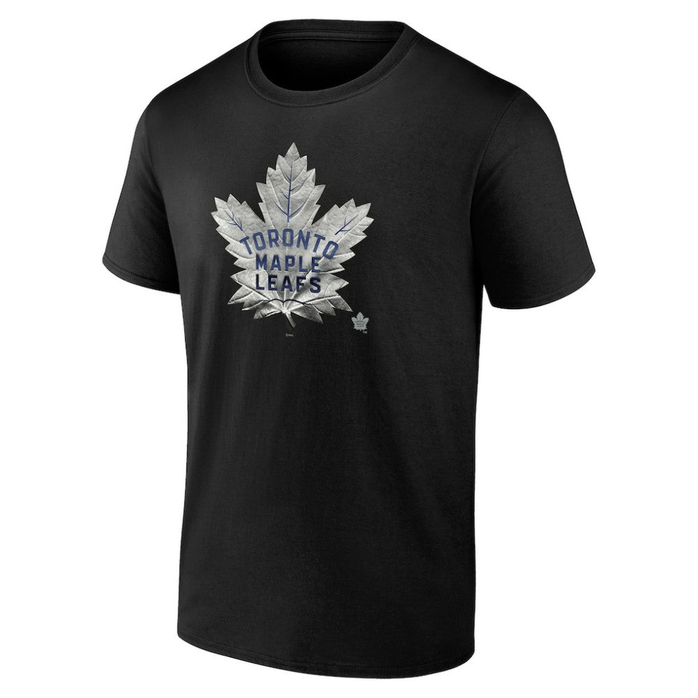 Toronto Maple Leafs Personalized Midnight Mascot Logo T-Shirt Black