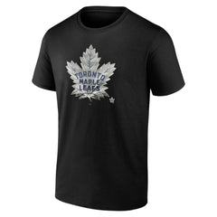 Toronto Maple Leafs Personalized Midnight Mascot Logo T-Shirt Black