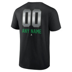 Vancouver Canucks Personalized Midnight Mascot Logo T-Shirt Black