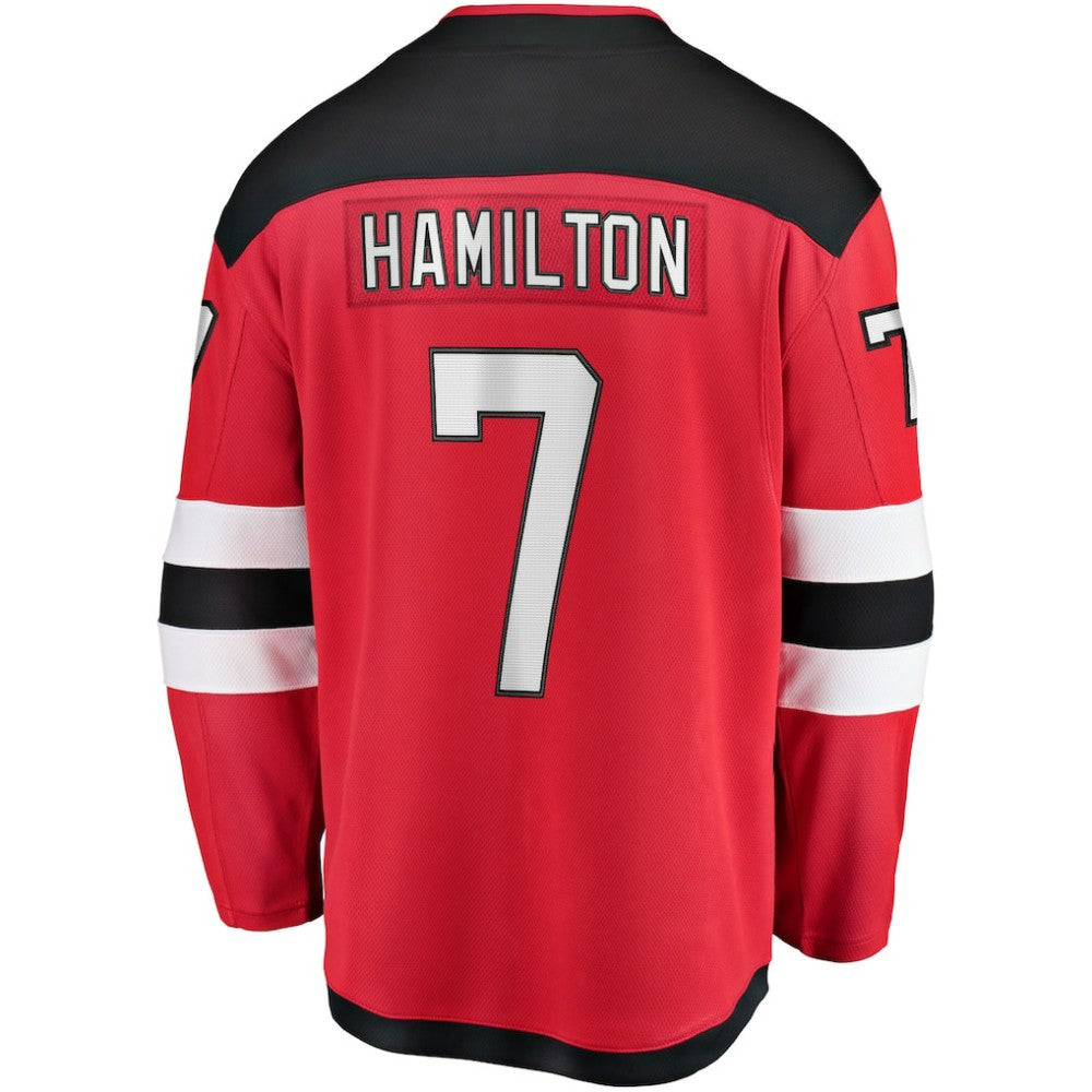 Dougie Hamilton New Jersey Devils Fanatics Breakaway Player Jersey Red