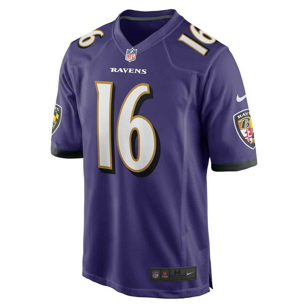 Tylan Wallace Baltimore Ravens Game Jersey - Purple | Nike sale