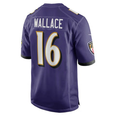 Tylan Wallace Baltimore Ravens Game Jersey - Purple | Nike sale