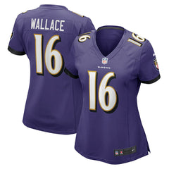 Tylan Wallace Baltimore Ravens Women's Game Jersey - Purple | Nike on sale