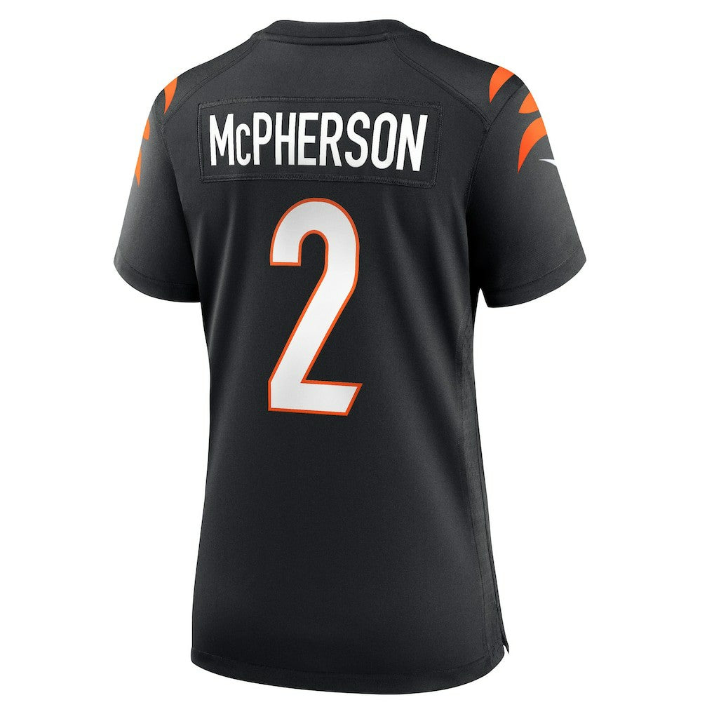 Evan McPherson Cincinnati Bengals Women's Game Jersey - Black | Nike online