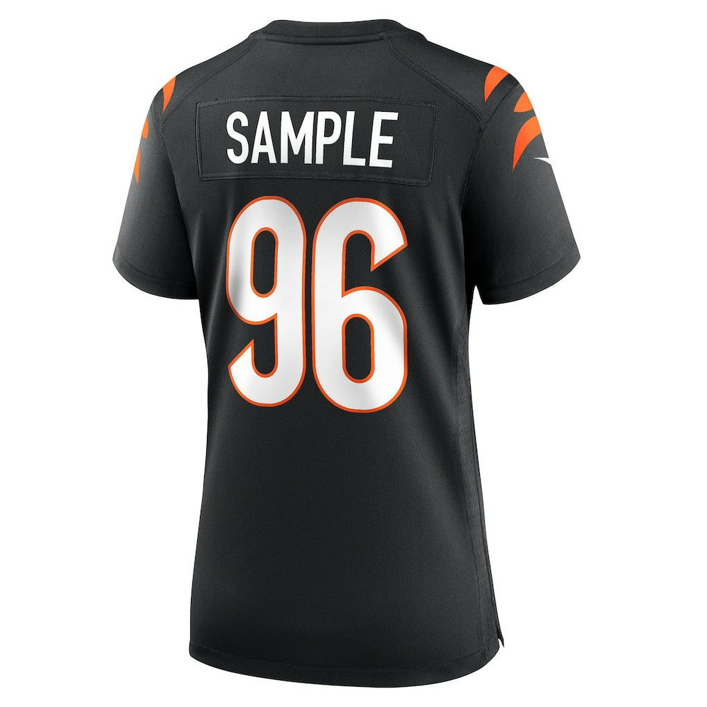 Cam Sample Cincinnati Bengals Women's Game Jersey - Black | Nike on sale