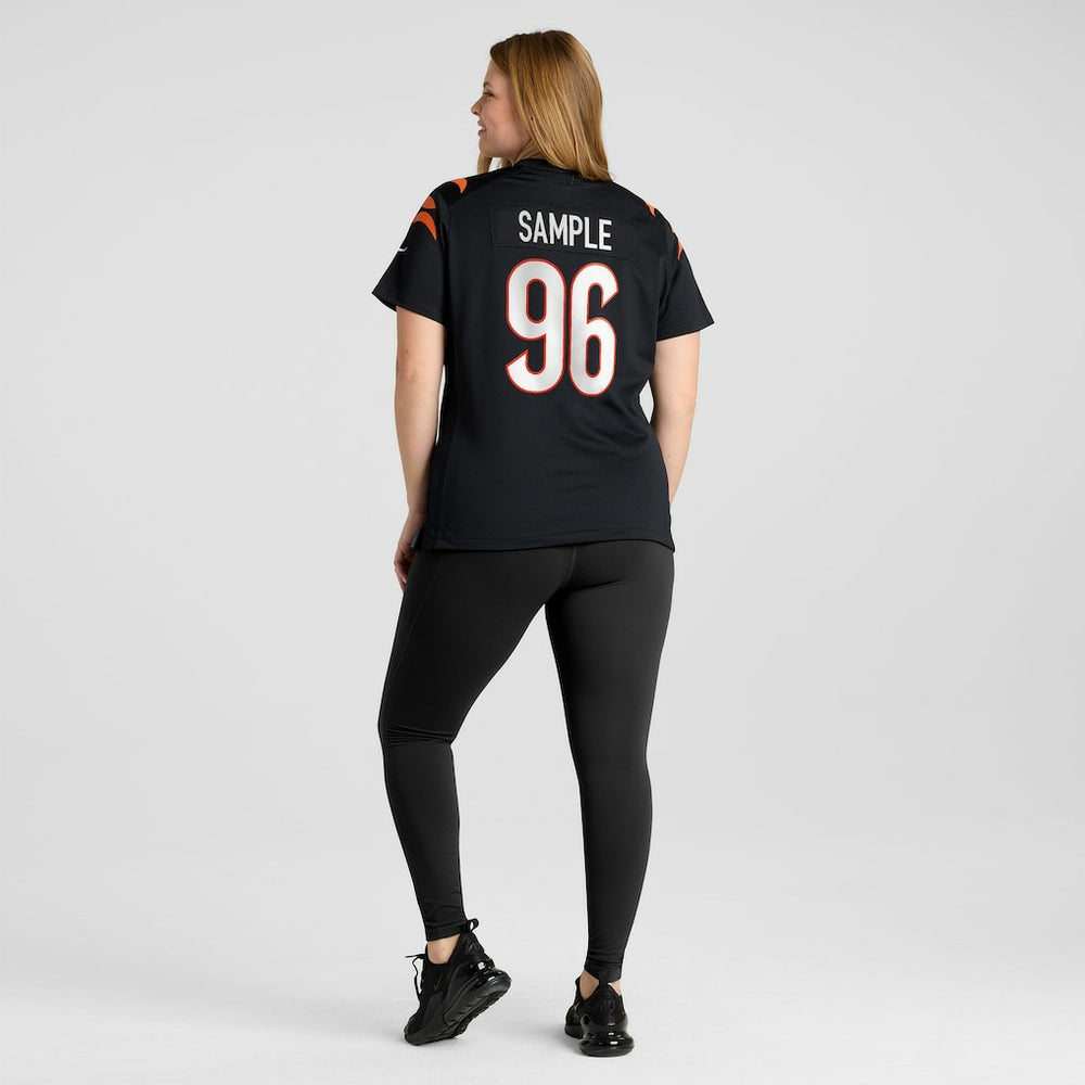 Cam Sample Cincinnati Bengals Women's Game Jersey - Black | Nike on sale