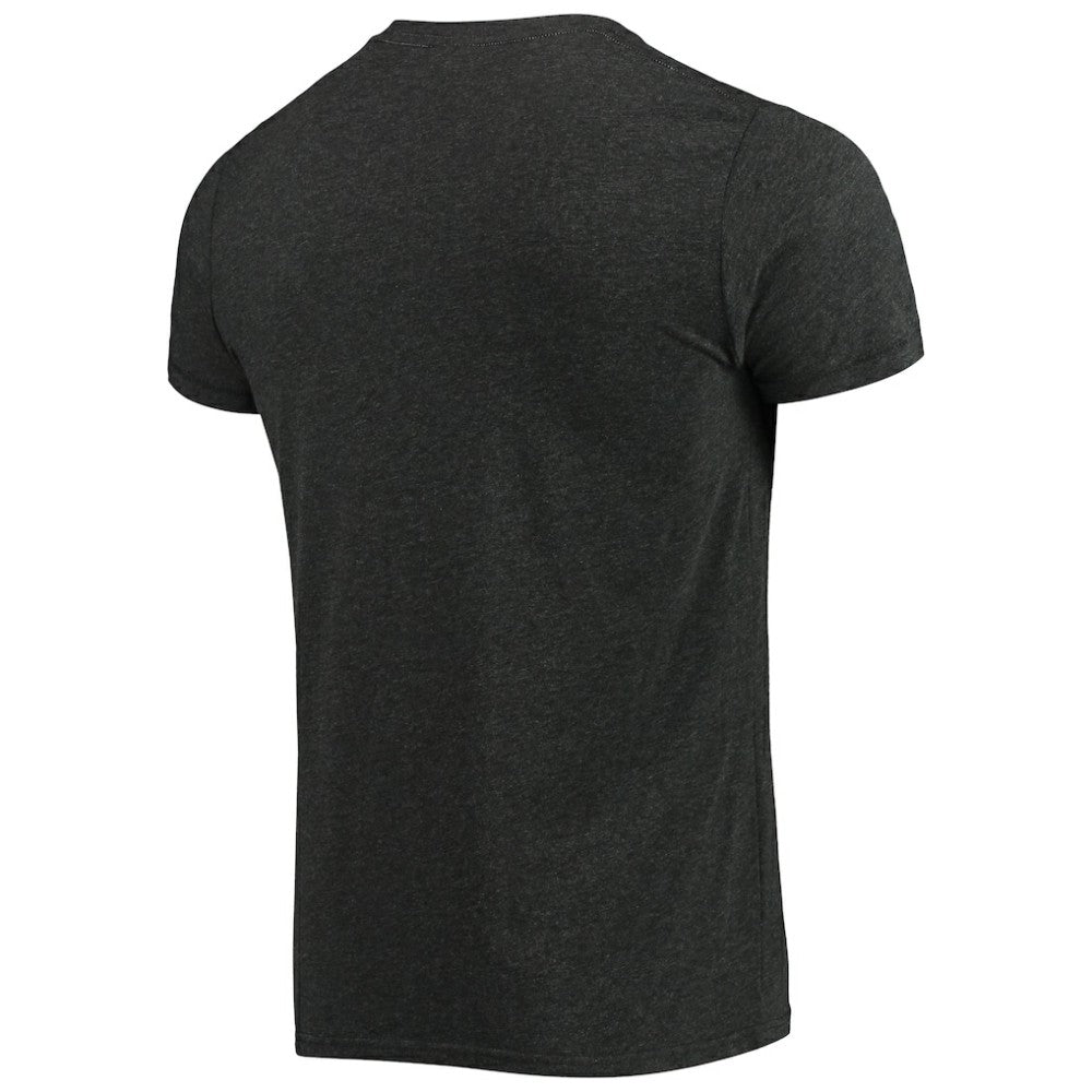 Chicago White Sox Homage Hand-Drawn Logo Tri-Blend T-Shirt - Heather Black