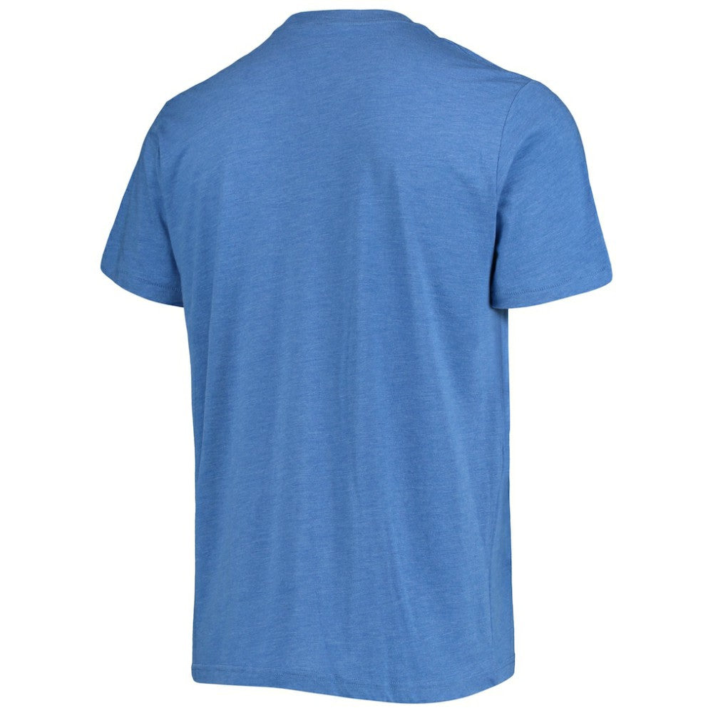 Los Angeles Dodgers Homage Hand-Drawn Logo Tri-Blend T-Shirt - Royal
