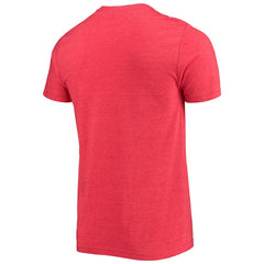 St. Louis Cardinals Homage Hand-Drawn Logo Tri-Blend T-Shirt - Heather Red