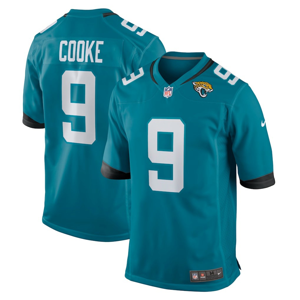 Logan Cooke Jacksonville Jaguars Game Jersey - Teal | Nike outlet