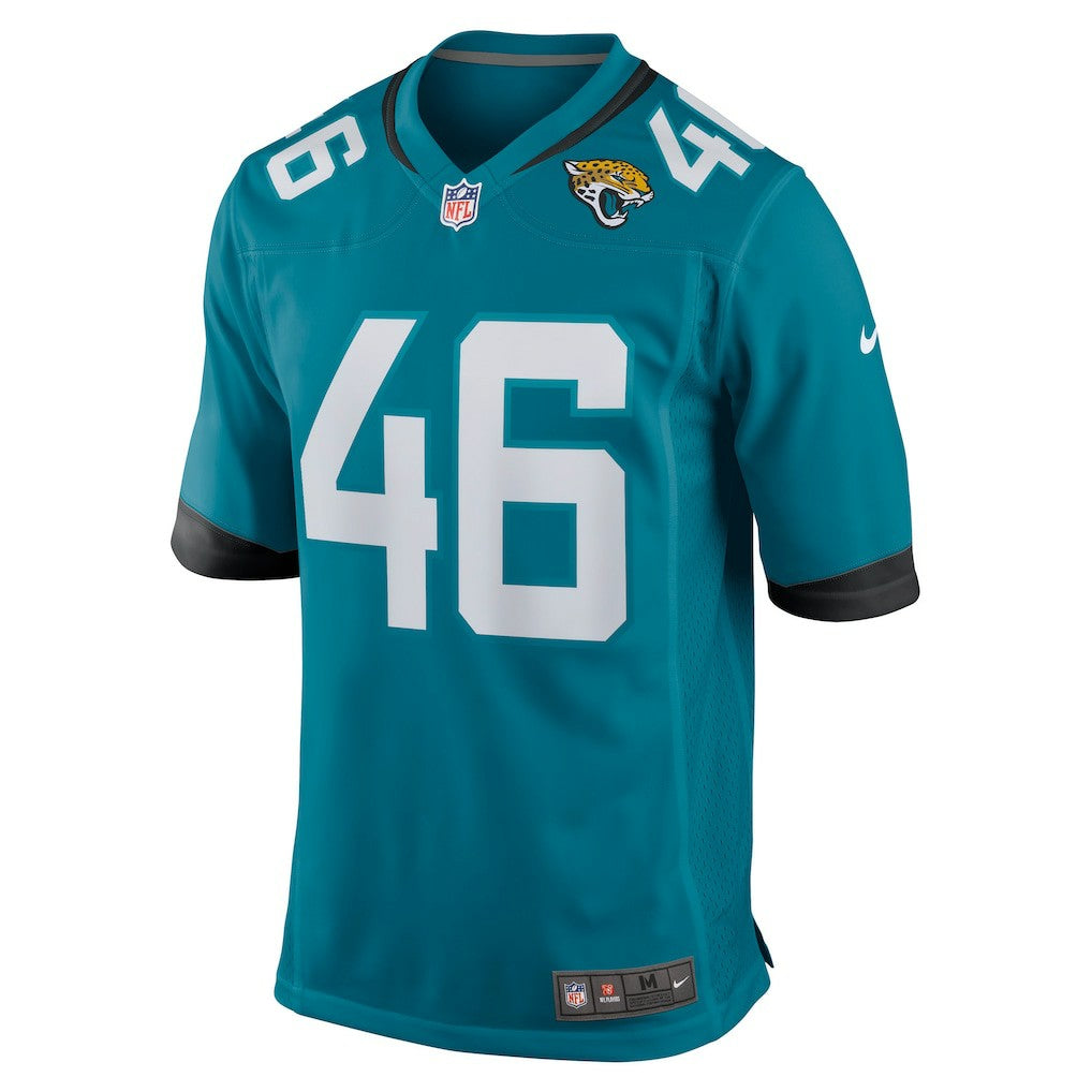 Ross Matiscik Jacksonville Jaguars Game Jersey - Teal | Nike for sale