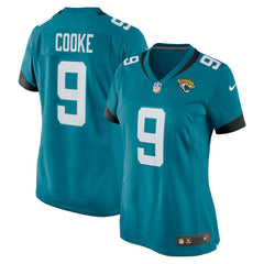 Logan Cooke Jacksonville Jaguars Women's Game Jersey - Teal | Nike online