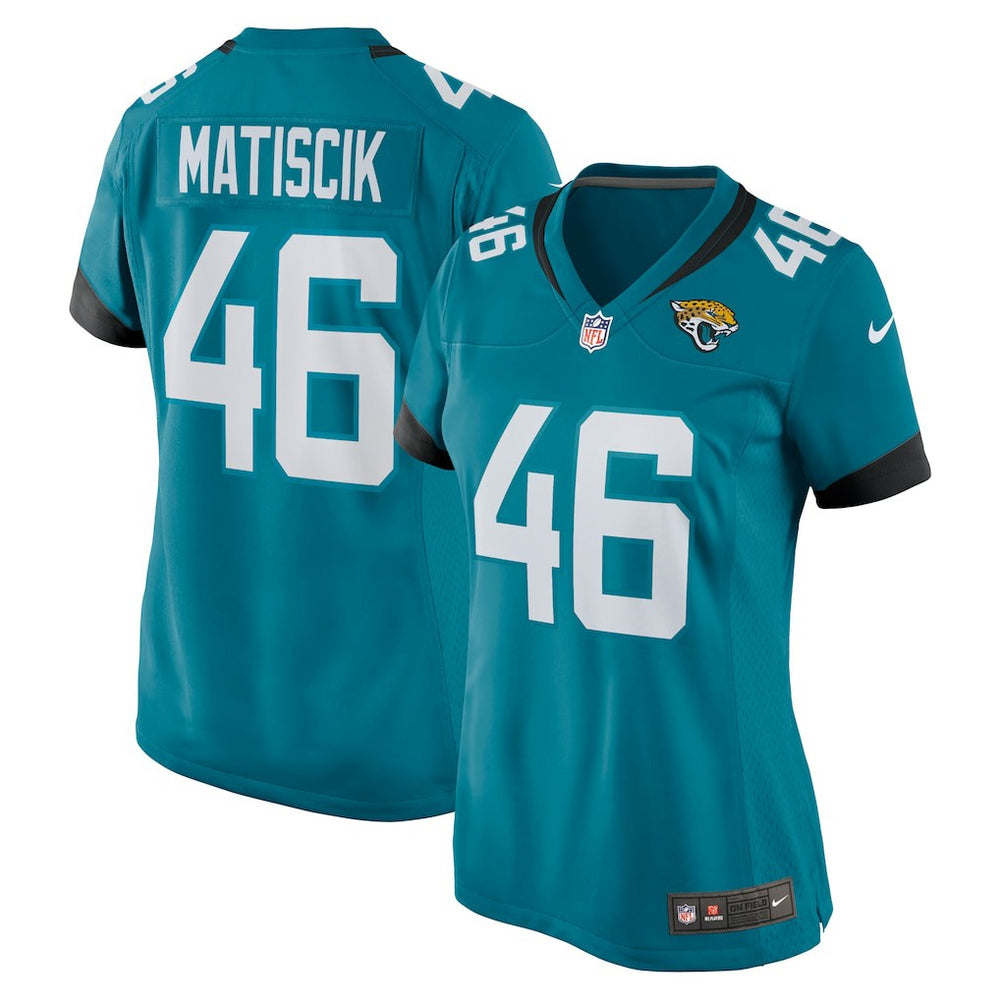 Ross Matiscik Jacksonville Jaguars Women's Game Jersey - Teal | Nike discount