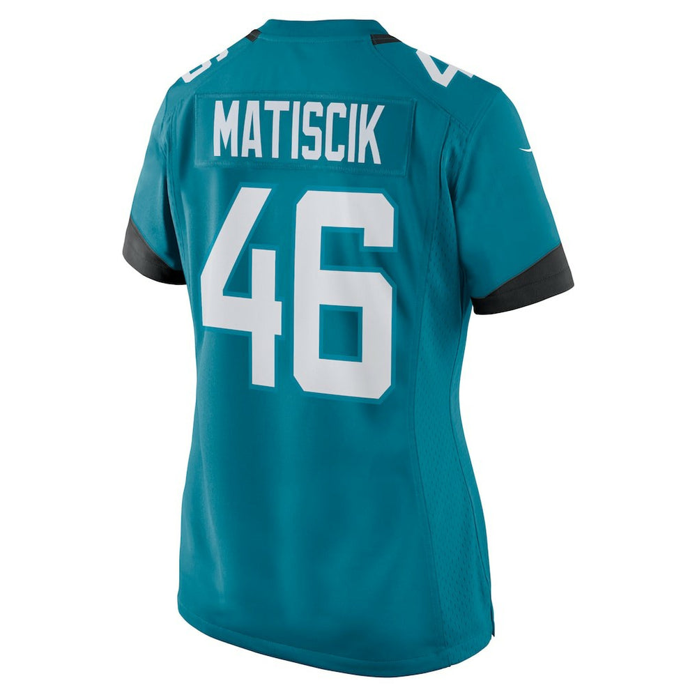 Ross Matiscik Jacksonville Jaguars Women's Game Jersey - Teal | Nike discount
