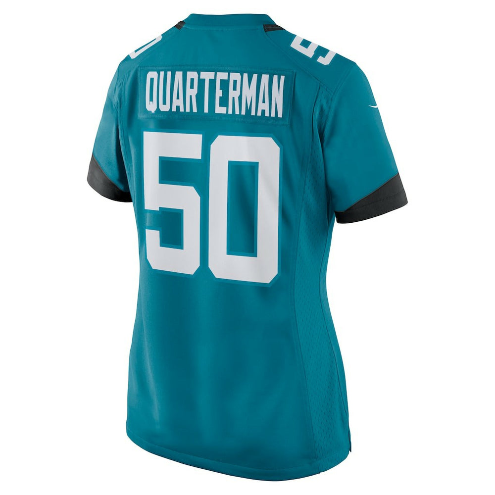 Shaquille Quarterman Jacksonville Jaguars Women's Game Jersey - Teal | Nike for sale