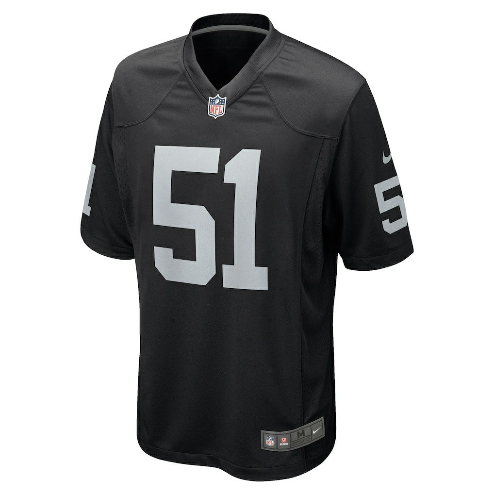 Malcolm Koonce Las Vegas Raiders Game Jersey - Black | Nike online