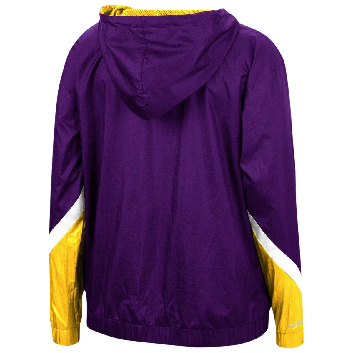Los Angeles Lakers Women's Half-Zip Windbreaker 2.0 Hoodie - Purple | Mitchell & Ness shop
