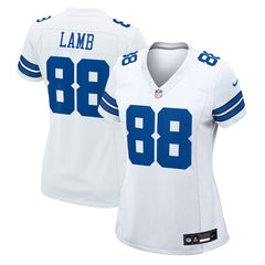 CeeDee Lamb Dallas Cowboys Women's Game Jersey - White | Nike outlet