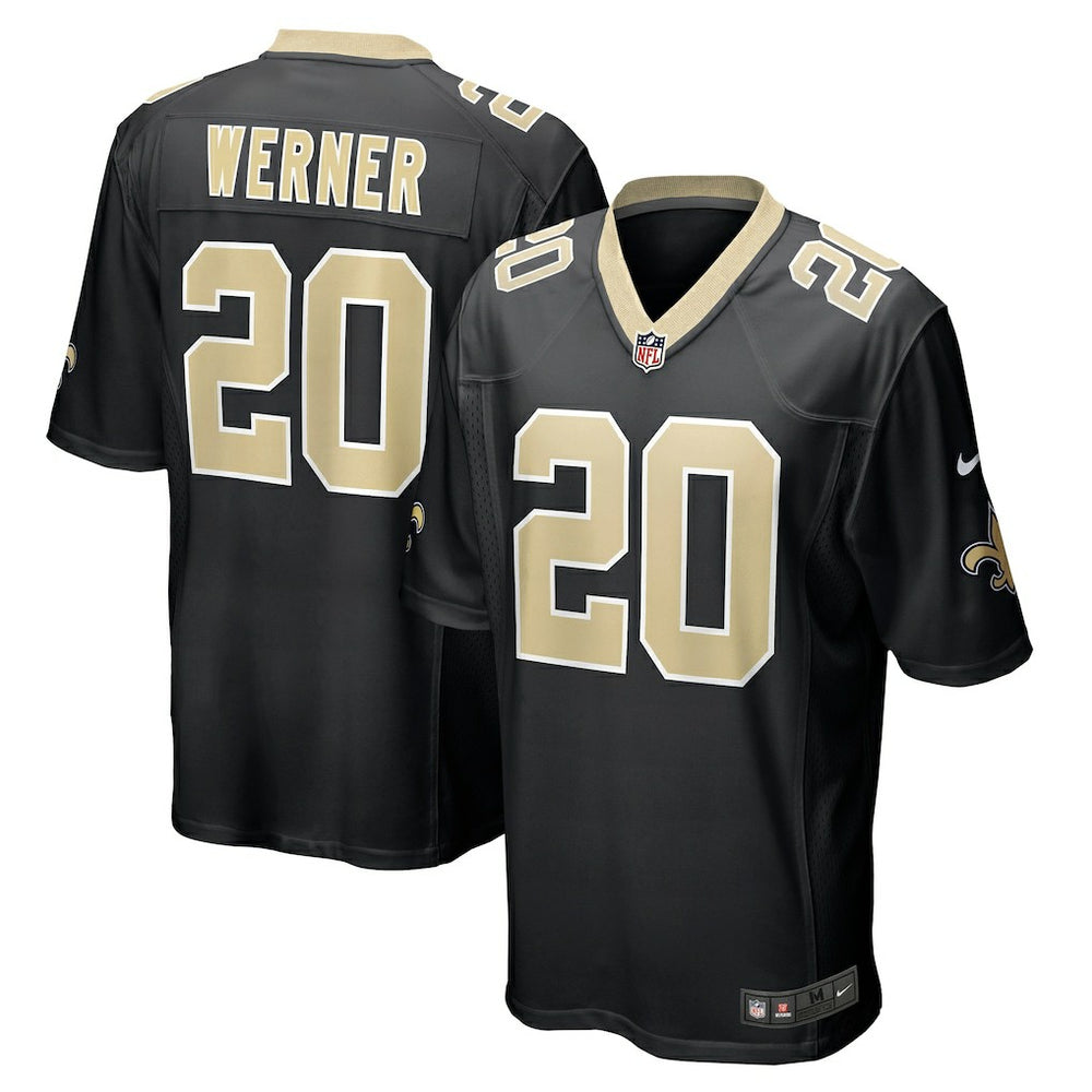 Pete Werner New Orleans Saints Game Jersey - Black | Nike outlet